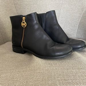 Michael Kors leather booties